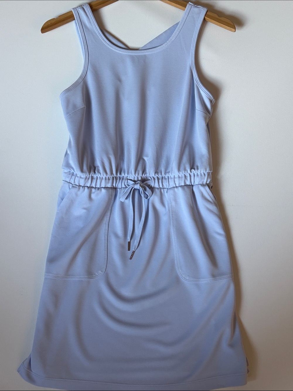 CALIA by Carrie Underwood Light Lavender Sleeveless Drawstring Dress